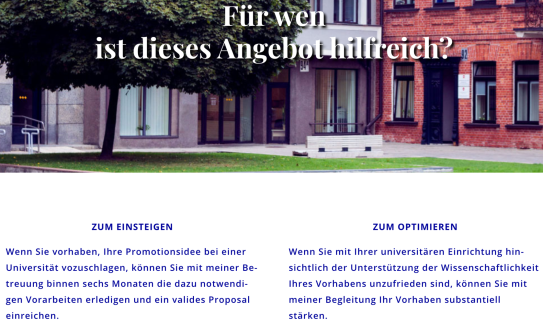 Zwei Ausirchtungen